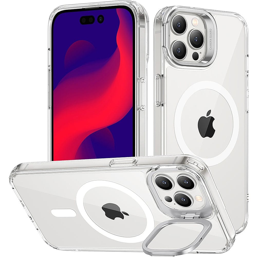 iPhone 14 Pro Max Clear Kickstand Case with MagSafe | Venture Series