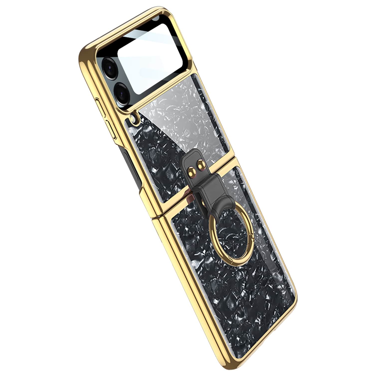 Inspire Series Marble Case with Ring - Samsung Galaxy Z Flip4