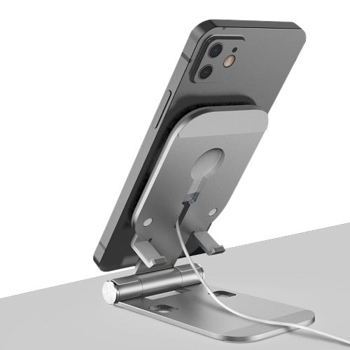 Silver Stand for Most Cell Phones