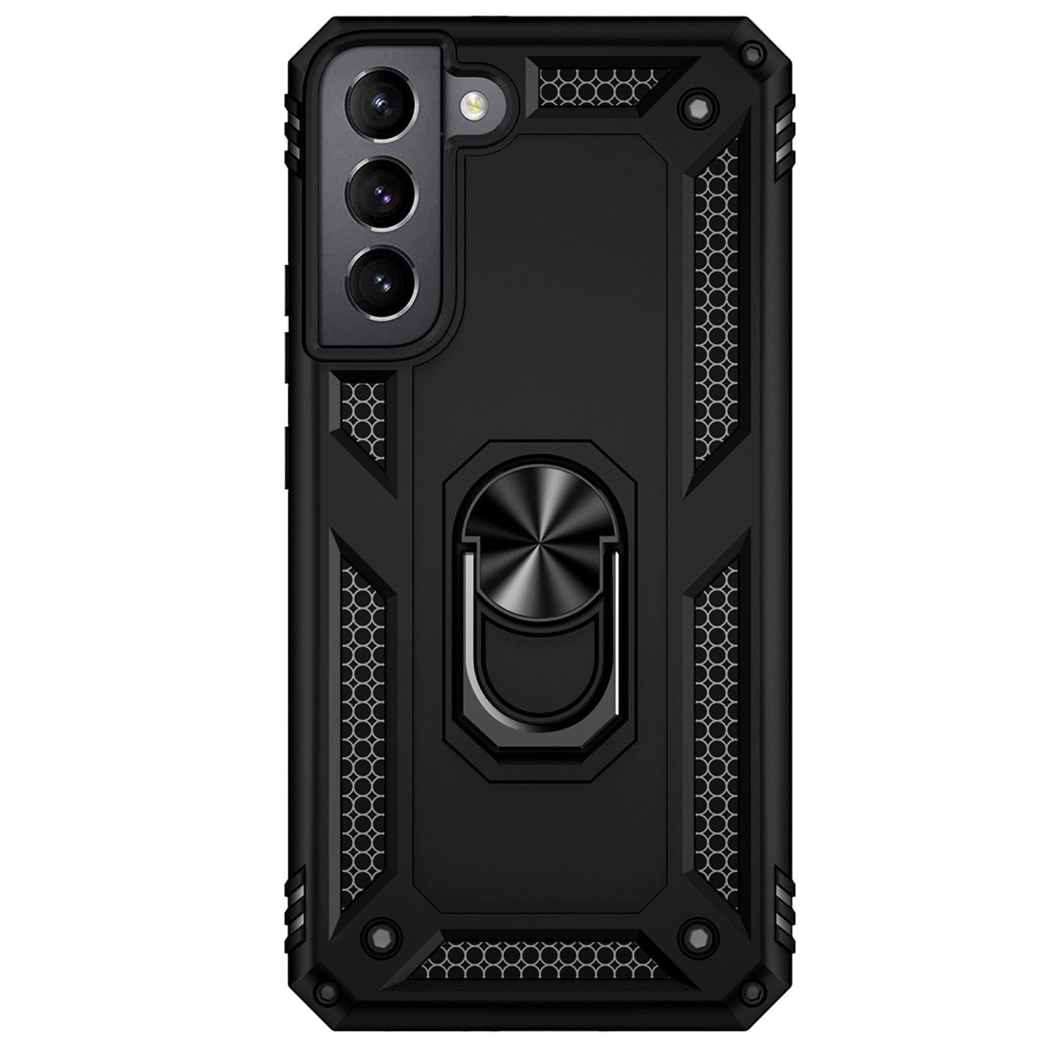 Black Military Kickstand Series Case with Belt Clip - Samsung Galaxy S22