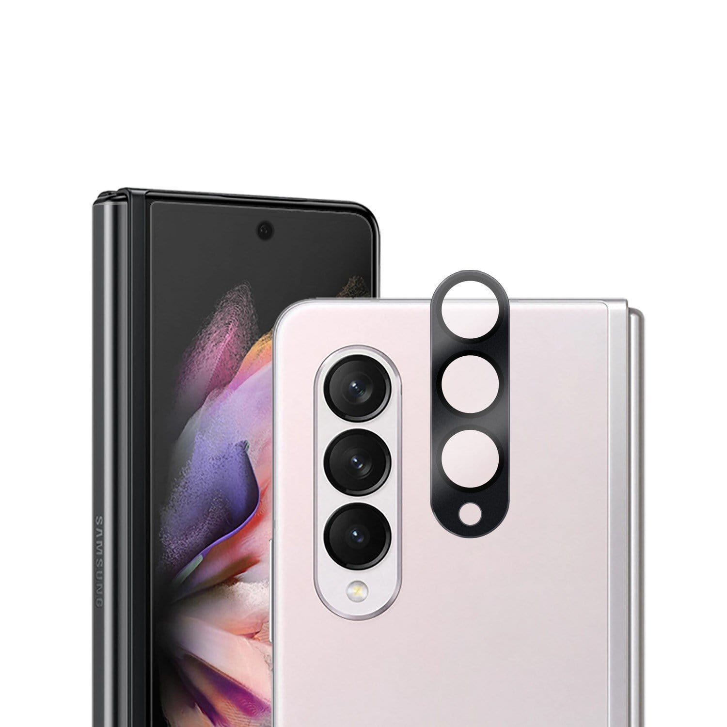 ZeroDamage Camera Lens Protector (2-Pack) - Samsung Galaxy Z Fold3 and Z Fold3 5G