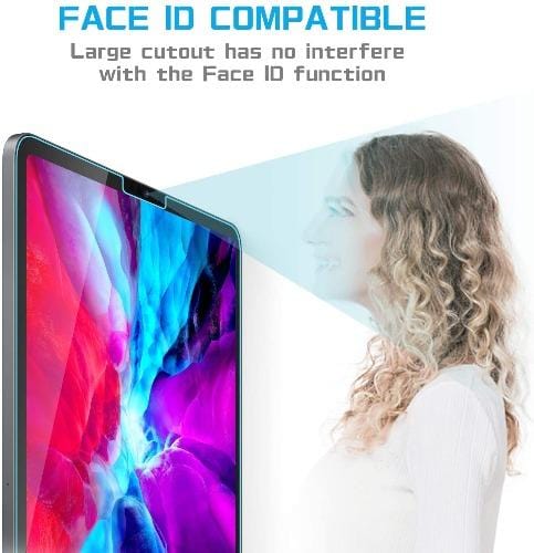 ZeroDamage - iPad Pro 12.9" (2020) - Tempered Glass Screen Protector - Sahara Case LLC