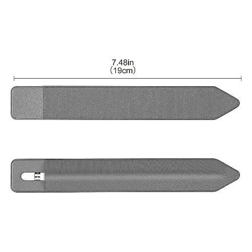 ESR - Adhesive Pouch Case - for Apple Pencil and Samsung Stylus Pen - Gray - Sahara Case LLC