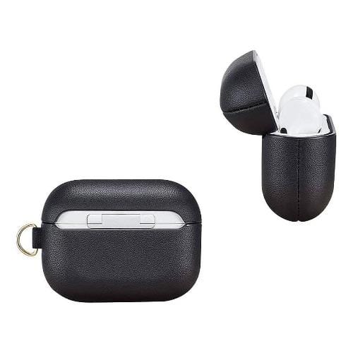 ESR - Leather Case - for Apple AirPods Pro - Black - Sahara Case LLC