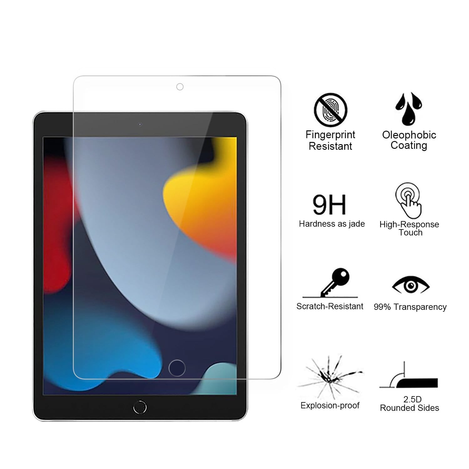 Slim protective grip with reinforced anti-drop edges.