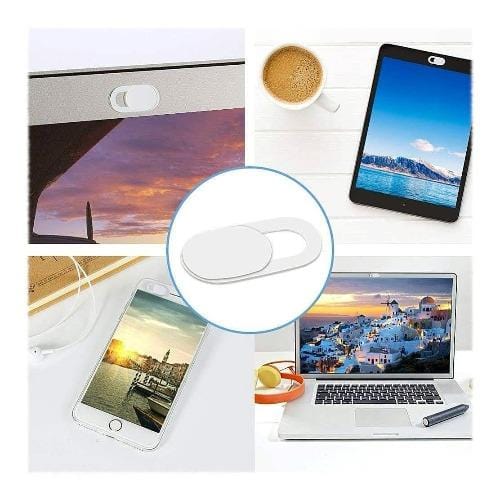 SaharaCase - Anti-Spy Privacy Camera Cover (6-Pack) - White - Sahara Case LLC