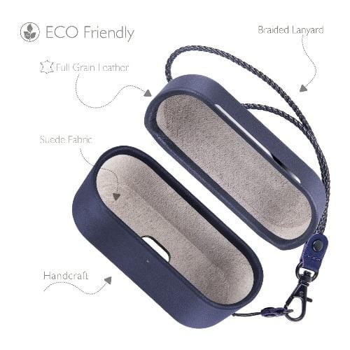 SaharaCase - Apple AirPods Pro - Retro Case Kit - Blue - Sahara Case LLC