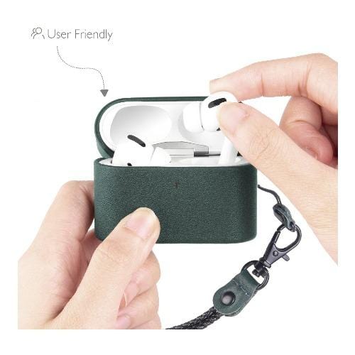 SaharaCase - Apple AirPods Pro - Retro Case Kit - Green - Sahara Case LLC