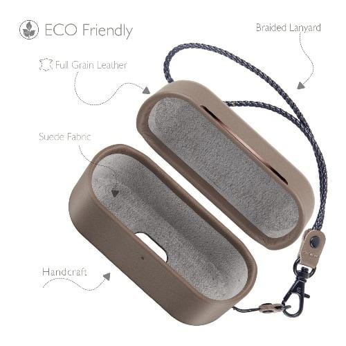 SaharaCase - Apple AirPods Pro - Retro Case Kit - Sky Gray - Sahara Case LLC