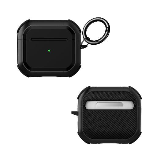 SaharaCase - Armor Series Case for Apple AirPods 3 - Black - Sahara Case LLC