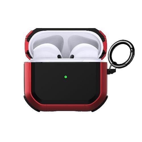 SaharaCase - Armor Series Case for Apple AirPods 3 - Red - Sahara Case LLC