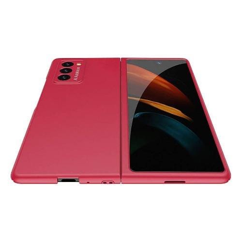 SaharaCase - Classic Series Case for Samsung Galaxy Z Fold2 5G - Red - Sahara Case LLC