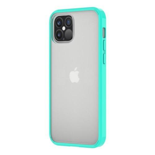 SaharaCase - Crystal Series Case - iPhone 12 & iPhone 12 Pro 6.1" - Clear Teal - Sahara Case LLC