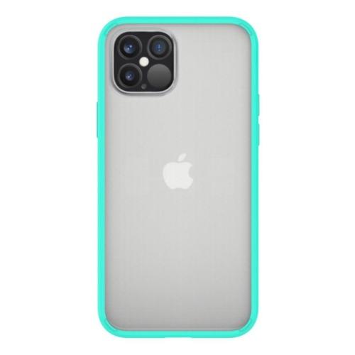 SaharaCase - Crystal Series Case - iPhone 12 & iPhone 12 Pro 6.1" - Clear Teal - Sahara Case LLC
