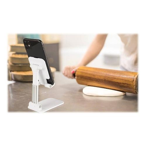 SaharaCase - Foldable Stand - for Most CellPhones and Tablets - White - Sahara Case LLC
