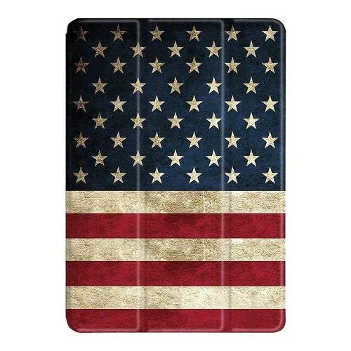 SaharaCase - Folio Case for Apple iPad Pro 12.9" (4th Generation 2020) - Red/White/Blue - Sahara Case LLC