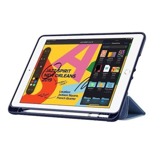 SaharaCase - Folio Series Case - iPad 10.2" - Navy Blue - Sahara Case LLC