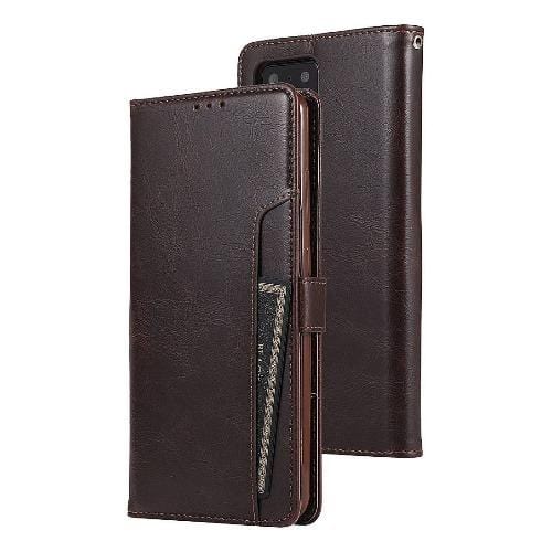 SaharaCase - Folio Wallet Case - for Samsung Galaxy Note 20 Ultra 5G - Brown - Sahara Case LLC