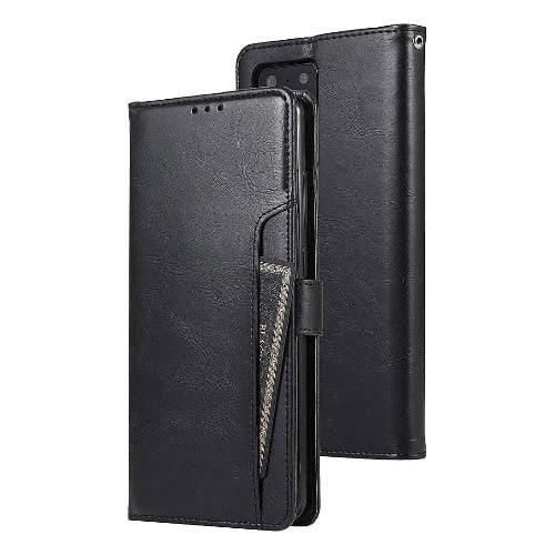 SaharaCase - folio Wallet Case - for Samsung Galaxy Note20 5G - Black - Sahara Case LLC