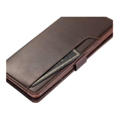 SaharaCase - folio Wallet Case - for Samsung Galaxy Note20 5G - Brown - Sahara Case LLC