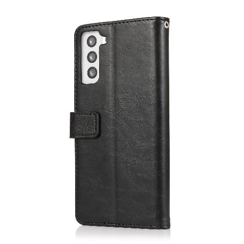 SaharaCase - Folio Wallet Series Case - for Samsung Galaxy S21+ Plus 5G - Black - Sahara Case LLC