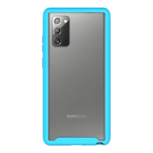 SaharaCase - Grip Series Case - for Samsung Galaxy Note 20 5G - Aqua/Clear - Sahara Case LLC