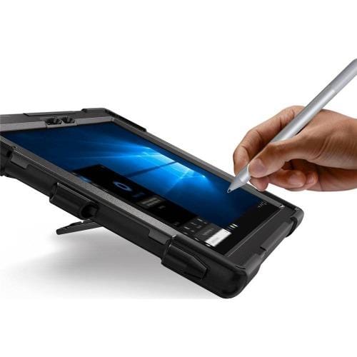 SaharaCase - Heavy Duty Series Case with Handstrap - Microsoft Surface Pro 7 - Scorpion Black - Sahara Case LLC