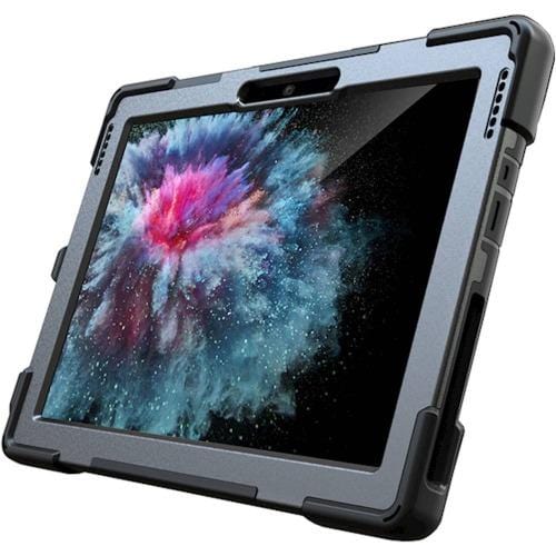 SaharaCase - Heavy Duty Series Case with Handstrap - Microsoft Surface Pro 7 - Scorpion Black - Sahara Case LLC