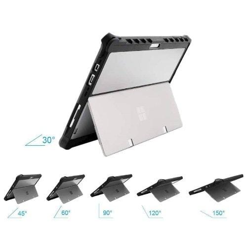 SaharaCase - Heavy Duty Series Case - Microsoft Surface Pro 7 - Scorpion Black - Sahara Case LLC