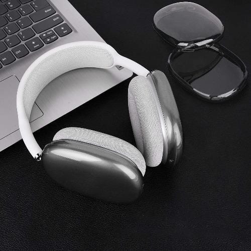 SaharaCase - Hybrid Flex Case - for Apple AirPods Max - Transparent Black - Sahara Case LLC