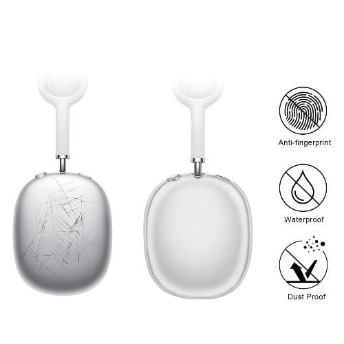 SaharaCase - Hybrid Flex Case - for Apple AirPods Max - Transparent Clear - Sahara Case LLC