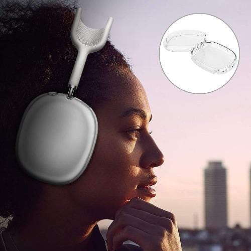 SaharaCase - Hybrid Flex Case - for Apple AirPods Max - Transparent Clear - Sahara Case LLC