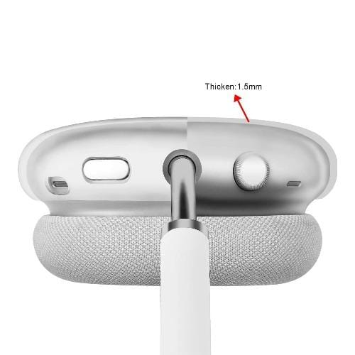 SaharaCase - Hybrid Flex Case - for Apple AirPods Max - Transparent Clear - Sahara Case LLC