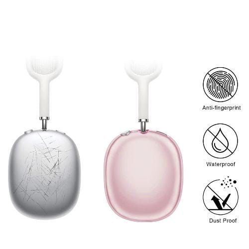 SaharaCase - Hybrid Flex Case - for Apple AirPods Max - Transparent Pink - Sahara Case LLC