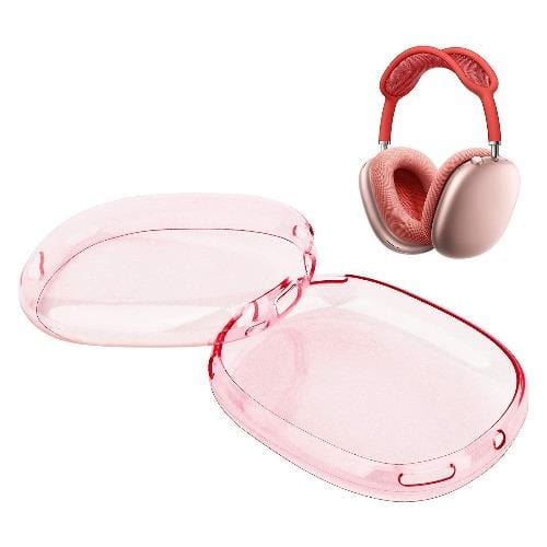 SaharaCase - Hybrid Flex Case - for Apple AirPods Max - Transparent Pink