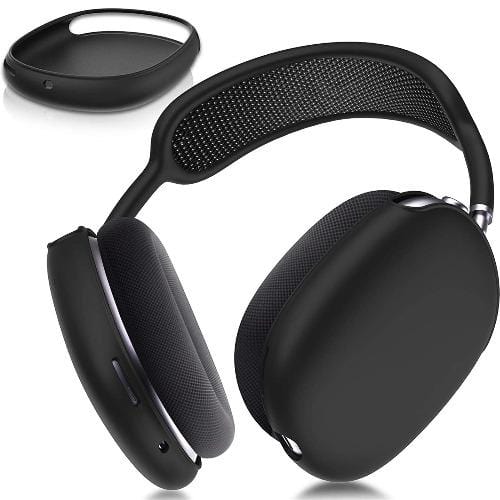 SaharaCase - Liquid Silicone Cover Case - for Apple AirPods Max - Black - Sahara Case LLC