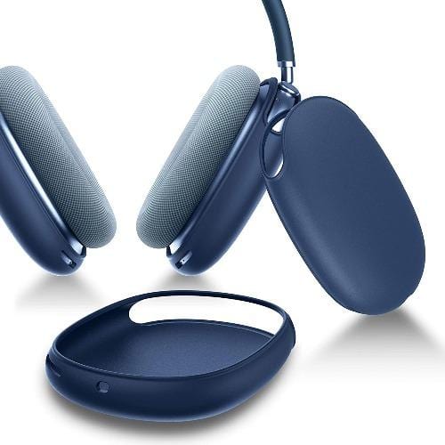 SaharaCase - Liquid Silicone Cover Case - for Apple AirPods Max - Blue - Sahara Case LLC