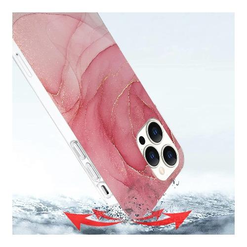 SaharaCase - Marble Series Case - iPhone 12 & iPhone 12 Pro 6.1" - A - Sahara Case LLC