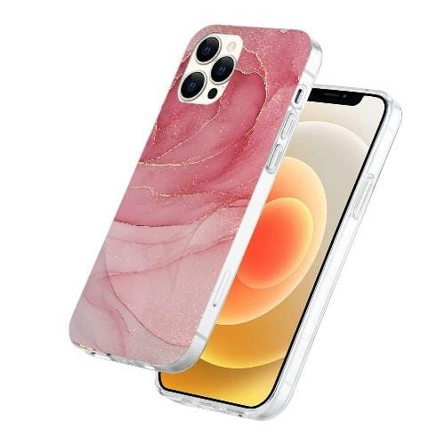 SaharaCase - Marble Series Case - iPhone 12 & iPhone 12 Pro 6.1" - A - Sahara Case LLC