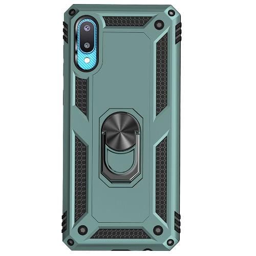 SaharaCase - Military Kickstand Case for Samsung Galaxy A02 (2021) - Green - Sahara Case LLC