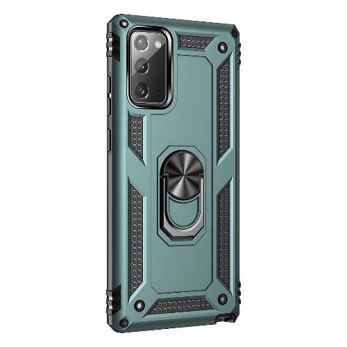 SaharaCase - Military Kickstand Series Case - for Samsung Galaxy Note 20 - Green - Sahara Case LLC