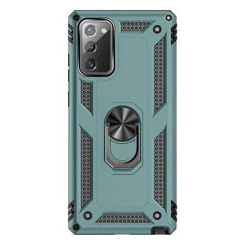 SaharaCase - Military Kickstand Series Case - for Samsung Galaxy Note 20 - Green - Sahara Case LLC