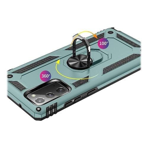 SaharaCase - Military Kickstand Series Case - for Samsung Galaxy Note 20 - Green - Sahara Case LLC