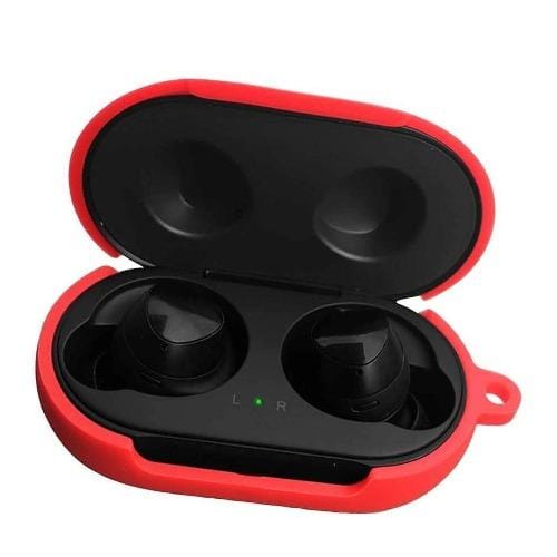 SaharaCase - Silicone Case for Samsung Galaxy Buds and Buds+ - Red - Sahara Case LLC