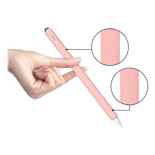 SaharaCase - Silicone Grip Case - for Apple Pencil (2nd Gen 2018) - Pink - Sahara Case LLC