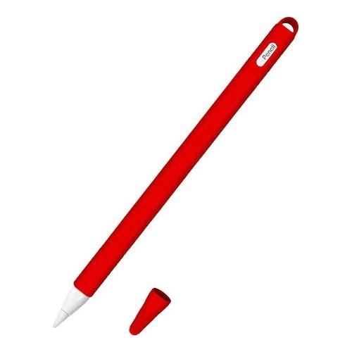 SaharaCase - Silicone Grip Case - for Apple Pencil (2nd Gen 2018) - Red - Sahara Case LLC