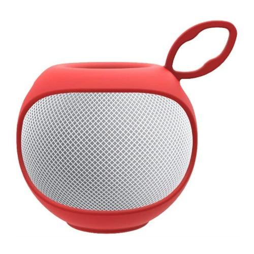 SaharaCase - Silicone Sleeve Case - for Apple HomePod Mini - Red - Sahara Case LLC