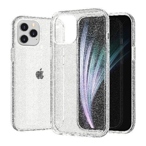 Clear Glitter iPhone 12 & iPhone 12 Pro Case - Sparkle Series Case