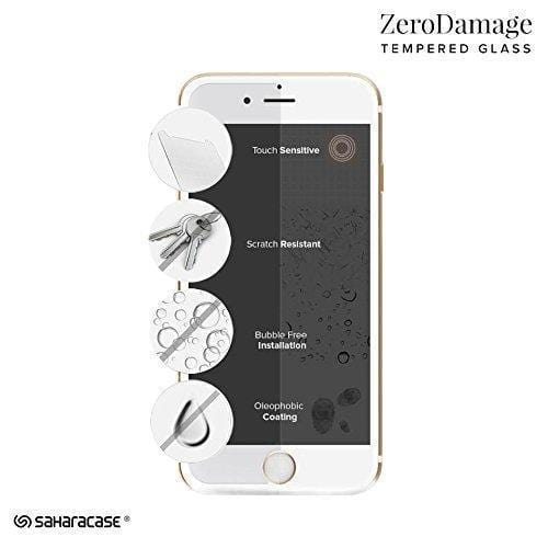 ZeroDamage Glass Screen Protector Kit - iPhone 8/7/6 Plus - Sahara Case LLC