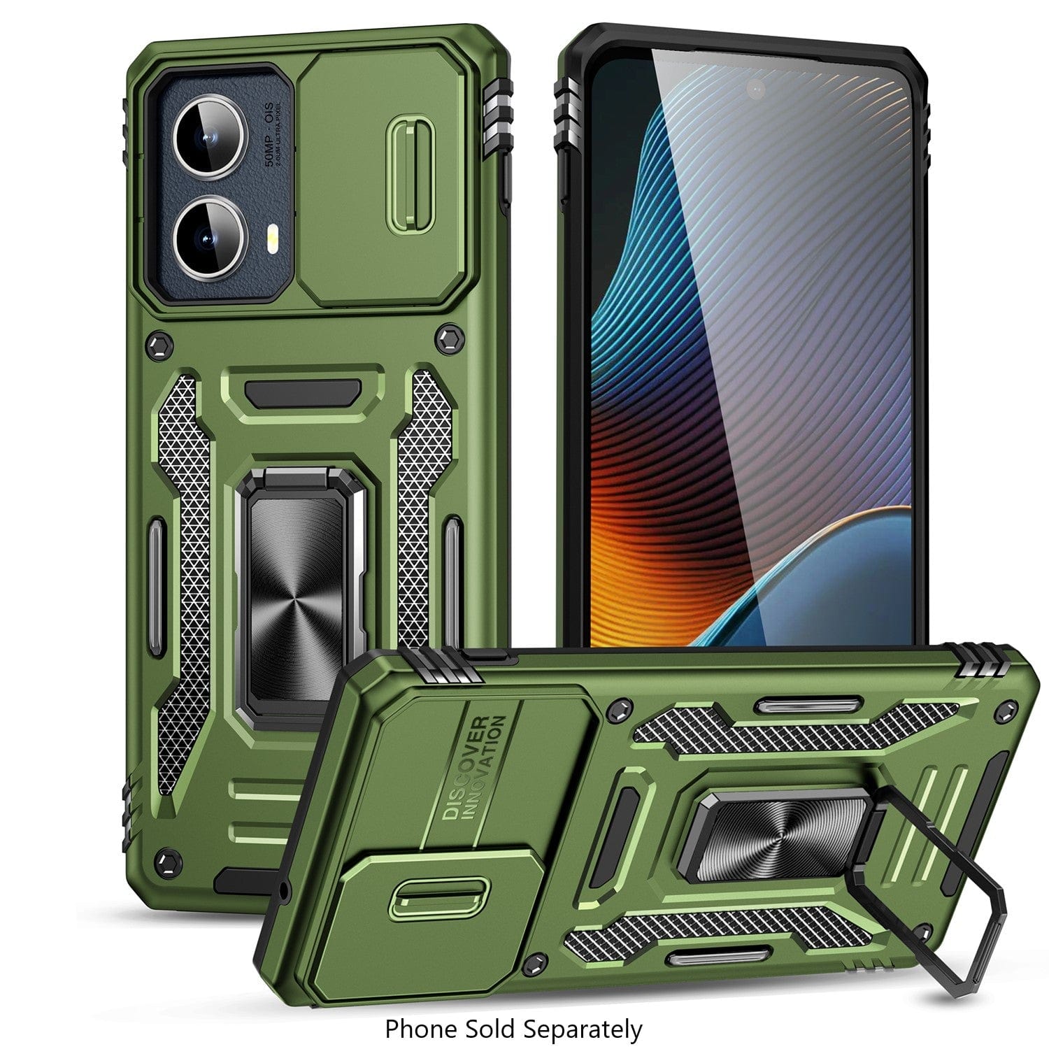 Raider Series Heavy-Duty CamShield Case - Motorola Edge (2024)